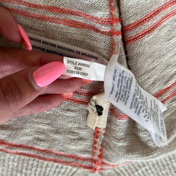 Madewell Bradley Cardigan Sweater in Textured Stripe | L - Picture 8 of 8